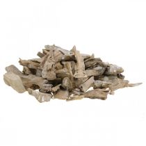 Product Root wood deco wood washed white, nature 4-12cm 450g