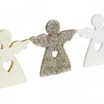 Product Scattered angel wood Christmas angel 4cm assorted 72pcs