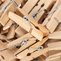 Product Wooden clip mini clothespin decorative clip 3.5cm 50 pcs