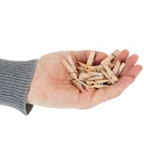Product Wooden clip mini clothespin decorative clip 3.5cm 50 pcs