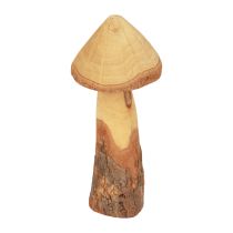 Product Wooden mushrooms decoration mushrooms wood decoration natural table decoration autumn Ø11cm H28cm