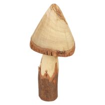 Wooden mushrooms decoration mushrooms wood decoration natural table decoration autumn Ø14cm H36cm