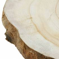 Wood disc natural Ø25-32cm