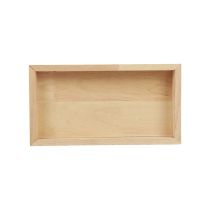 Product Wooden tray decorative tray wood rectangular natural 28×15×3.5cm