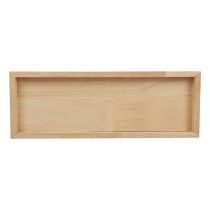 Wooden tray decorative tray wood rectangular natural 50×17×2.5cm
