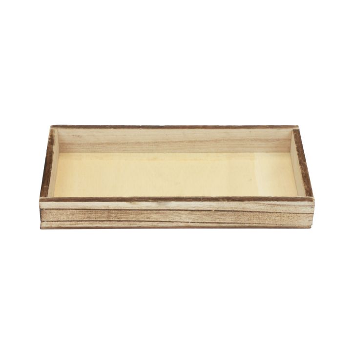 Product Wooden tray flamed decorative tray table decoration rustic 20×10×3cm