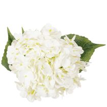 Product Artificial Hydrangea Long Stem 60cm Cream White