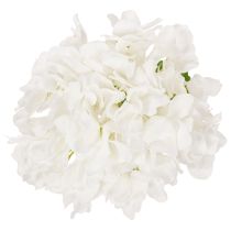 Product Artificial Hydrangea with Long Stem for Decoration, White, 48cm