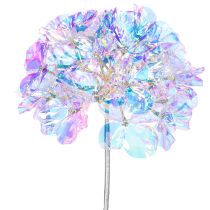 Product Artificial Hydrangea Branches in Iridescent Colors, 36cm, Set of 2