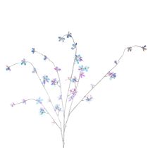 Product Kunstflower Stem with Iridescent Blossoms, 98cm, Multicolour