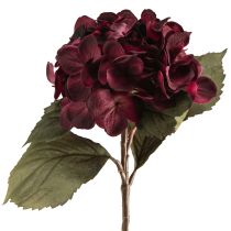 Product Hydrangea artificial flowers Bordeaux 52cm