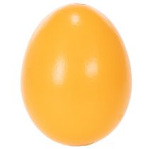 Product Easter Decoration Craft Set: 10 Real Hollowed Hen Eggs in Orange-Apricot, 5cm