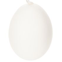 Product Easter eggs with delicate floral motifs for festive Easter decoration in the living room, 6cm, 6 pieces