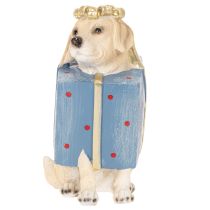 Product Dekofigur Sitting Puppy in Gift Box Resin 20cm
