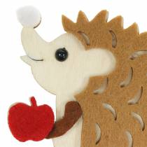 Autumn decoration for spreading and tinkering hedgehogs 8cm 6pcs