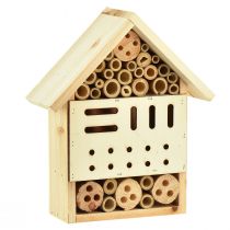 Product Insect hotel wood fir insect house natural H23,5cm