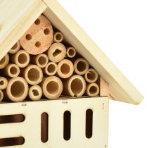 Product Insect hotel wood fir insect house natural H23,5cm