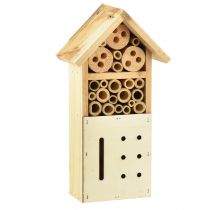 Product Insect hotel fir wood insect house natural 13.5x8x26cm