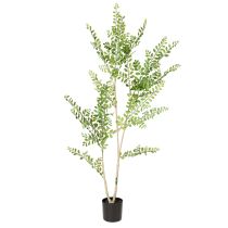 Product Artificial Plant in Pot, Green, 130 cm Tall, Decorative Home Decor