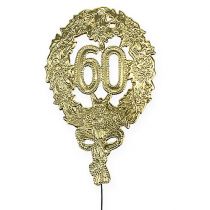 Product Anniversary number 60 Ø8cm 10 pcs