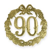 Product Anniversary number 90 in gold