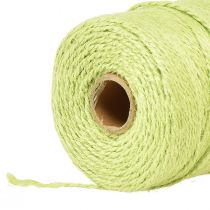 Product Jute ribbon decorative ribbon jute green jute cord Ø2mm 200m