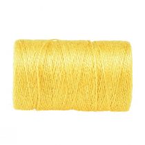 Product Jute ribbon jute cord ribbon jute decorative ribbon yellow Ø2mm 200m
