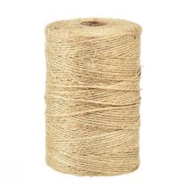 Product Jute ribbon jute cord ribbon jute natural decorative ribbon Ø2mm 200m