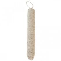 Product Jute ribbon natural bleached Deco cord jute 2mm 150m