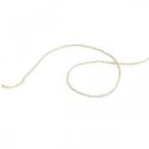 Jute cord, natural jute cord Natural color, bleached Ø3mm L200m