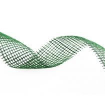 Product Jute ribbon dark green 5cm 40m