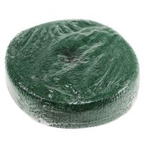 Product Jute ribbon dark green 5cm 40m