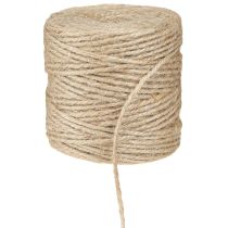 Product Jute yarn jute cord natural 3mm roll with 100m × 2pcs
