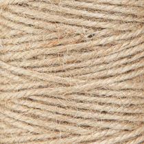 Product Jute yarn jute cord natural 3mm roll with 100m × 2pcs