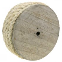 Product Jute cord cream decorative cord made of jute natural fibre 8mm 7m