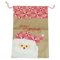 Jute bag, jute bag Christmas, gift bag large 50×35cm