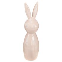 Product Decorative ceramic rabbit figurine for modern interior design, 22cm