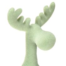 Product Moose Shelf Sitter Christmas Green brown mint 31cm 3pcs