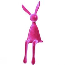 Product Edge Stool Rabbit Flocked Sitting Easter Bunny Pink – 2nd Choice – 56cm