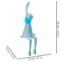 Product Decorative Bunny Cute Easter Decoration Shelf Sitter for Windowsill 36cm 2pcs