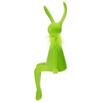 Product Easter bunny shelf sitter decorative figure for festive spring decorations in the house 36cm 2pcs