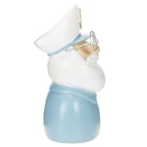 Product ProductName  
Maritime Captain Decorative Figure with Glasses and Hat – 16cm  

ProductDescription  
<div>  
<h2>Charming Maritime Captain Ornament for Nautical Décor</h2>  
<p>  
This 16cm decorative captain figure is the perfect addition to a home with 