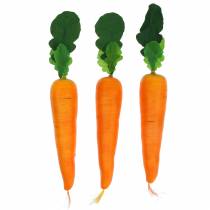 Artificial carrot 18cm 3pcs