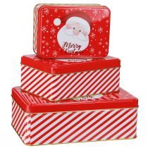 Product Cookie tins Christmas Merry Christmas L12-19cm Set of 3