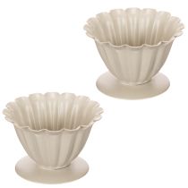 Product **Cream Decorative Bowl with Flower Petal Design, 9cm**

```html
<h2>Cream Decorative Bowl for Home and Seasonal Styling</h2>

<p>This cream decorative bowl, shaped like an open flower, adds subtle elegance to your home décor. With a height of 9cm, it off