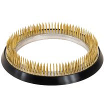Product Round brass flower hedgehog for flower arrangements and ikebana