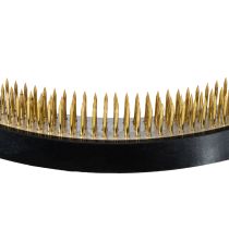 Product Kenzan flower arranging aid with brass pins for floral arrangements