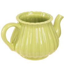 Product Ceramic Decorative Teapot Planter Pink Green 19.5×13.5×11cm 2 pcs