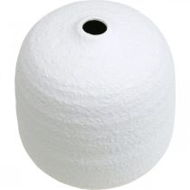 Product Ceramic vase, decorative vases white Ø15cm H14.5cm set of 2