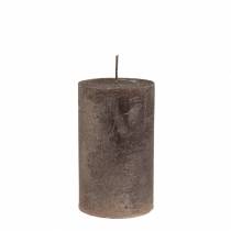 Product Solid-Colored Candles Copper Metallic 60×100mm 4 pcs